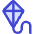 Kite Icon from Core Duo Set