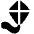 Kite Icon from Plump Solid Set