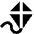 Kite Icon from Sharp Solid Set