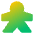 Meeple Icon from Core Gradient Set