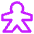Meeple Icon from Core Neon Set