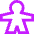 Meeple Icon from Sharp Neon Set