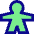 Meeple Icon from Sharp Pop Set