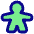 Meeple Icon from Plump Pop Set