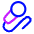 Microphone Karaoke Podcast Sing Icon from Plump Neon Set