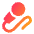 Microphone Karaoke Podcast Sing Icon from Plump Gradient Set