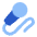 Microphone Karaoke Podcast Sing Icon from Plump Flat Set