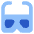 Movies 3d Glasses Icon from Core Flat Set