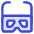 Movies 3d Glasses Icon from Core Duo Set