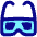 Movies 3d Glasses Icon from Flex Pop Set