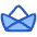 Origami Boat Icon from Plump Duo Set