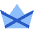 Origami Boat Icon from Sharp Flat Set