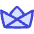 Origami Boat Icon from Flex Duo Set