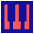 Piano Keys Icon from Sharp Pop Set