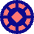 Poker Chip Icon from Core Pop Set
