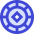 Poker Chip Icon from Sharp Duo Set