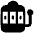 Slotmachine Icon from Plump Solid Set