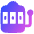 Slotmachine Icon from Plump Gradient Set