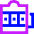Slotmachine Icon from Sharp Neon Set