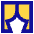 Theater Curtains Icon from Sharp Pop Set