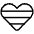Romance Pride Lesbian Lgbt Heart icon - Free transparent PNG, SVG. No sign up needed.