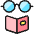 Read Glasses 1 Icon from Ultimate Colors Set