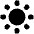 Brightness 4 Icon from Plump Solid Set