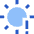Brightness Alert Icon from Sharp Flat Set