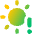 Brightness Alert Icon from Core Gradient Set