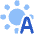 Brightness Auto Icon from Plump Flat Set