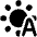 Brightness Auto Icon from Plump Solid Set