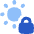 Brightness Lock Icon from Flex Flat Set