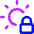 Brightness Lock Icon from Core Neon Set