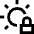 Brightness Lock Icon from Sharp Line Set