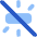 Light Fluorescent Ambient Off Disable Icon from Core Flat Set