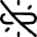 Light Fluorescent Ambient Off Disable Icon from Flex Line Set