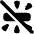 Light Fluorescent Ambient Off Disable Icon from Plump Solid Set