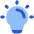 Lightbulb On Icon from Plump Flat Set