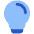 Lightbulb Icon from Plump Flat Set