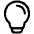 Lightbulb Icon from Plump Line Set