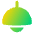 Lighting Decorative Ceiling Lamp Icon from Plump Gradient Set