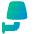 Lighting Wall Lamp Icon from Plump Gradient Set