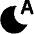 Night Bedtime Mode Auto Icon from Sharp Solid Set