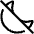 Night Bedtime Mode Off Icon from Plump Line Set