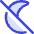 Night Bedtime Mode Off Icon from Core Duo Set