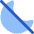 Night Bedtime Mode Off Icon from Plump Flat Set