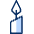 Candle 1 icon - Free transparent PNG, SVG. No sign up needed.