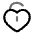 Download free Heart Unlock PNG, SVG vector icon from Solar Line Duotone set.