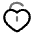 Heart Unlock Icon from Solar Line Duotone Set | Free Download as SVG Vector and Transparent PNG | Streamline icons