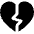 Favorite Heart Broken icon - Free transparent PNG, SVG. No sign up needed.